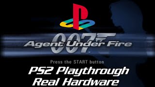 Agent Under Fire PS2 Playthrough Real Hardware