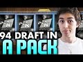 94 RATED DRAFT IN A PACK! NBA 2K16