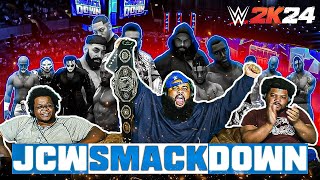 JCW SmackDown Season 2 Episode 1 - #wwe2k24 Universe Mode Begins!