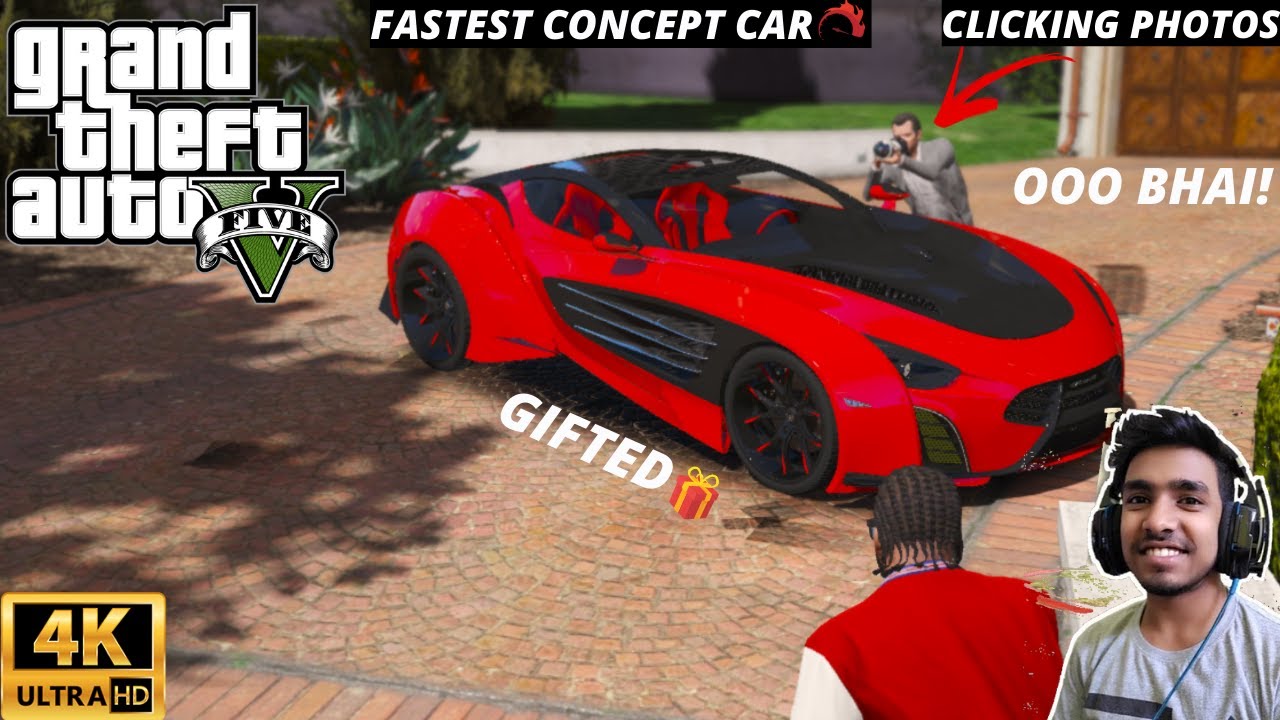 Gta 5 I Ted Techno Gamerz My Fastest Concept Car 😍 Youtube