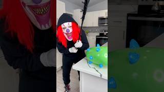 Clown Set A Trap To Capture Monster 🤡😱 #Shorts