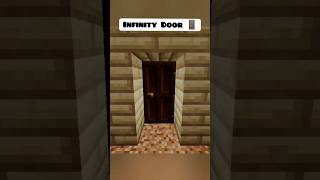 This Minecraft door is cursed 💀 || noob is trapped in Infinity loop #minecraft #shorts #babydoll