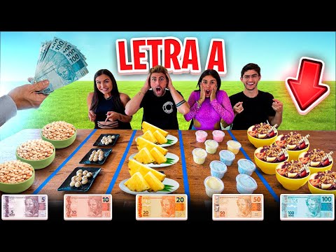 Vídeo: Qual comida começa com você?