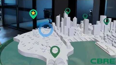 CBRE Asia Pacific Augmented Reality GIS HoloLens Experiment