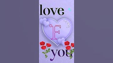F letter status video # #love #shortvideo #tiktok #youtubeshorts #trending #viral #totalgaming