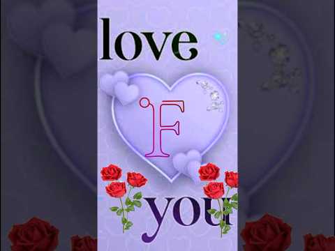 F letter status video # #love #shortvideo #tiktok #youtubeshorts #trending #viral #totalgaming