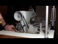 Сборка промышленной швейной машины Juki DDL-8700H с сервоприводом Jack часть 2