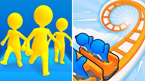 Join Clash 3d Vs Runner Coster ⚫️🔥⚫️Tiktok All Levels 1-9999 Max Gameplay SD33