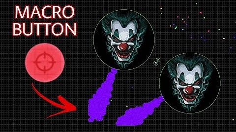 MACRO BUTTON + NEW CUSTOM SKIN + SOLO TAKEOVER (AGAR.IO MOBILE)