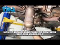 How to Replace Rear Catalytic Converter 2007-2015 Mazda CX-9