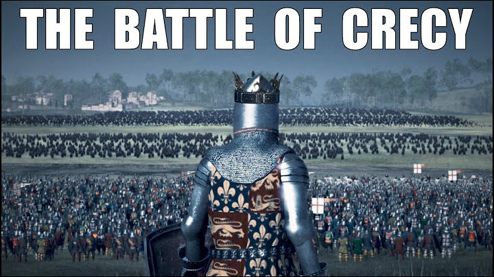 THE BATTLE OF CRECY 1346 l ENGLAND vs FRANCE +20.000 UNIT Medieval Kingdoms Mod l 4K l