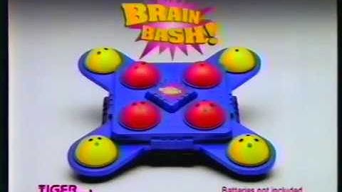 Tiger Electronics: Brain Bash Commercial!