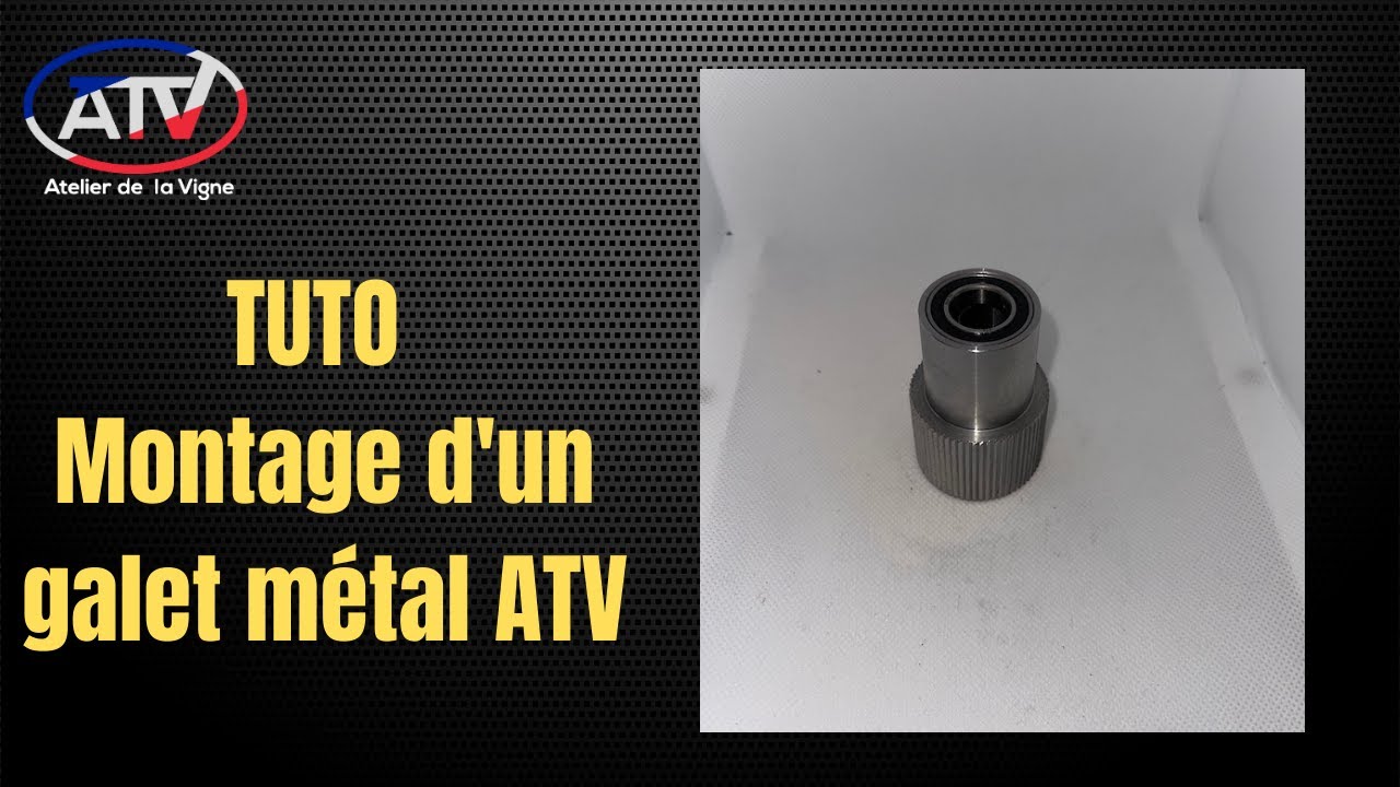 1 galet métal face avant studer a807