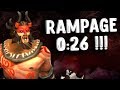 РАМПАГА НА 0:26 ФАСТ ПУШ СТРАТЕГИЯ В ДОТА 2 - RAMPAGE 0:26 FAST PUSH DOTA 2