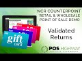 Validated Returns and Exchanges - NCR Counterpoint POS