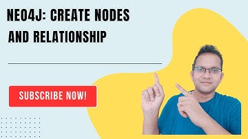 Neo4j:Creating Nodes and Relationships with Cypher