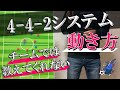 4-4-2の攻撃と守備の動き方【各ポジション徹底解説】