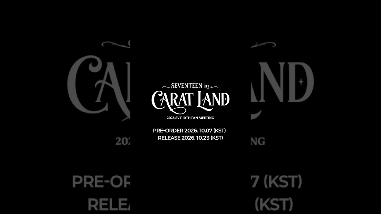 [PREVIEW] 2026 SVT 10TH FAN MEETING 〈SEVENTEEN in CARAT LAND〉 MEMORY BOOK+ SPOT #2 #에스쿱스 #디에잇 #디노