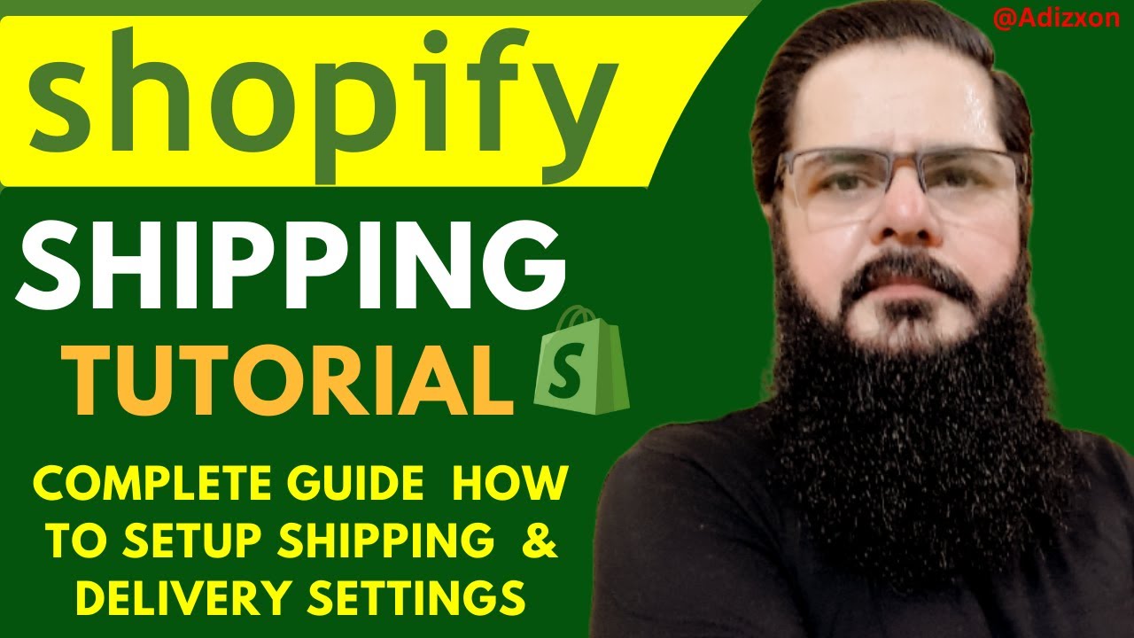 Shopify Shipping Rates Setup How To Setup Shipping Rates & Settings In Your Store | Shopify Shipping ...