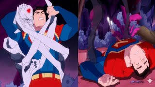 Superman vs his Terrifying Clone - My Adventures with Superman Season 3 Episode 1 Ending Scene