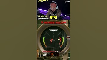 Timthetatman reacts to OP wall hack sniper in BO7