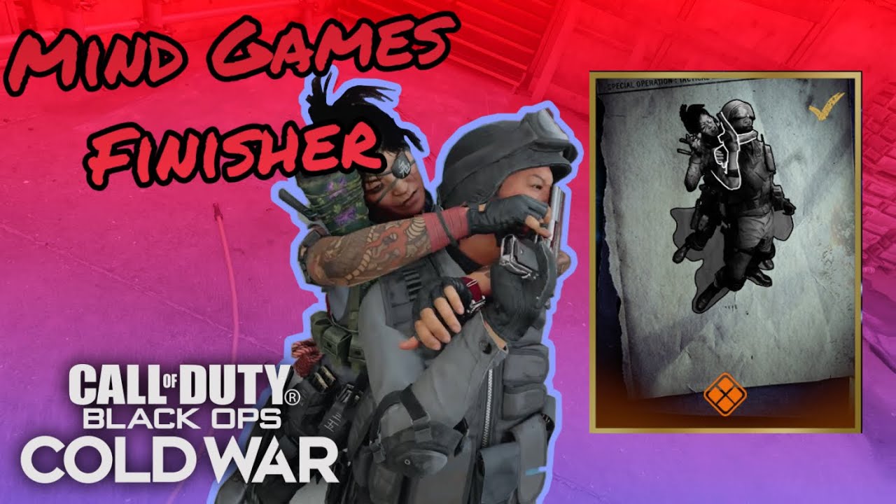 Mind Games Finishing Move (SEASON 5 FINISHER) Black Ops Cold War