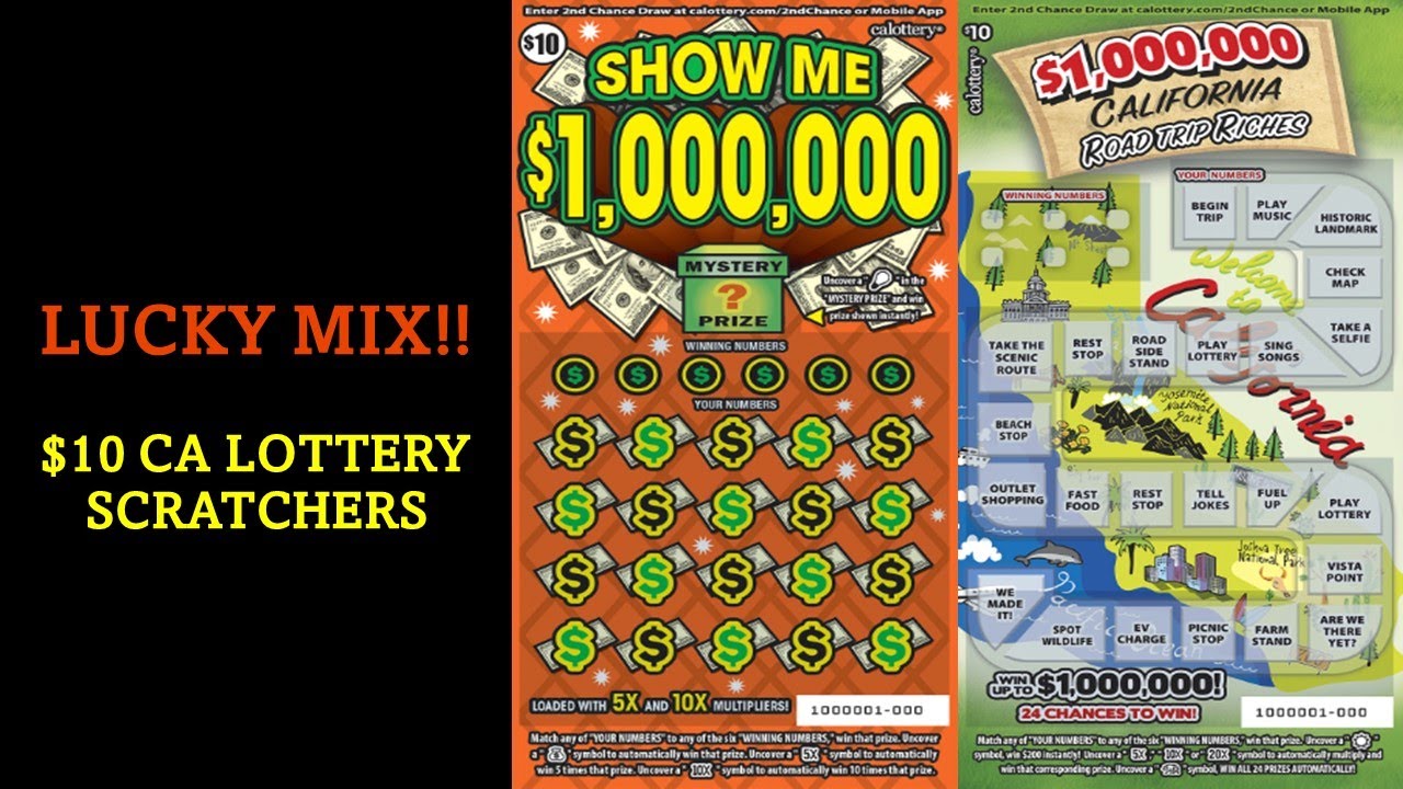 2 Tickets.. 2 Winners!! 10 California Lottery Scratcher Mix 💵💵
