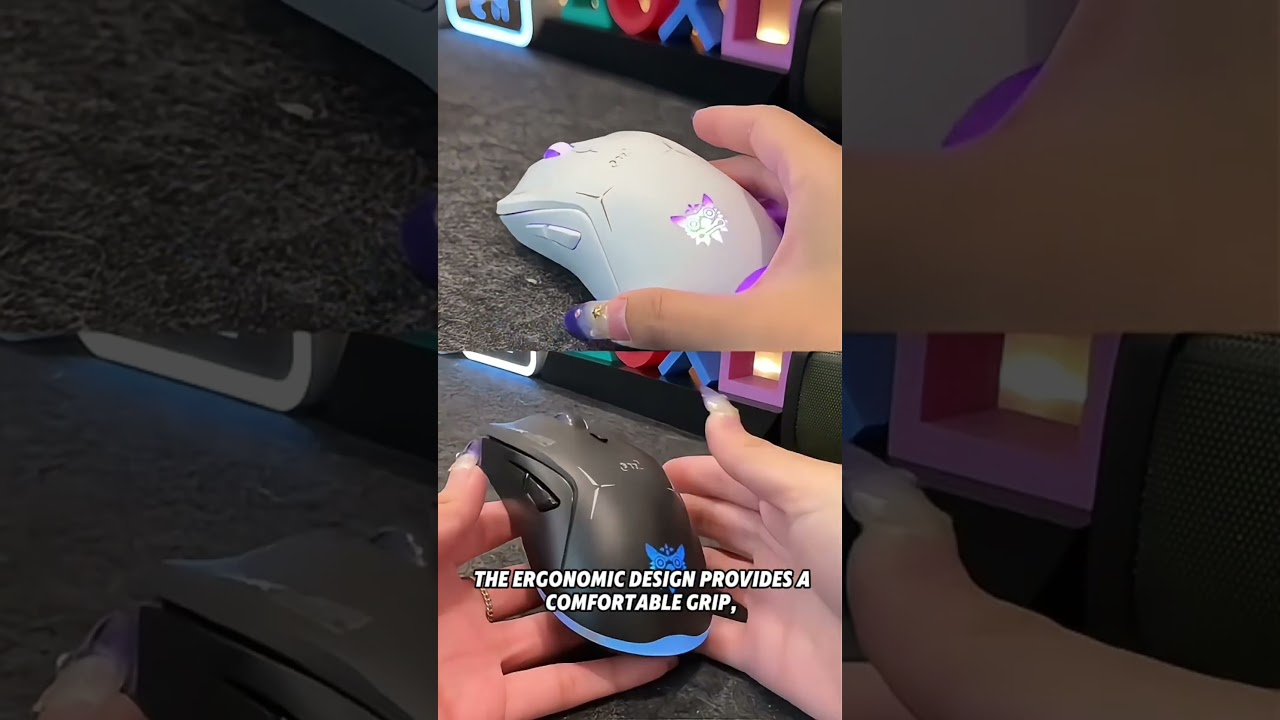 Onikuma Cw917 (Wired+2.4g) Gaming Mouse