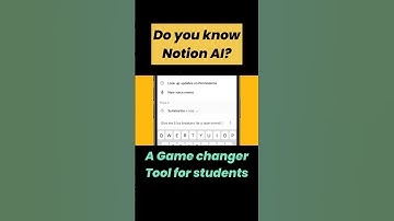 What is Notion AI? Amazing features #wealthbuilding #money #stockexchange #ai #aitools2025 #aitools