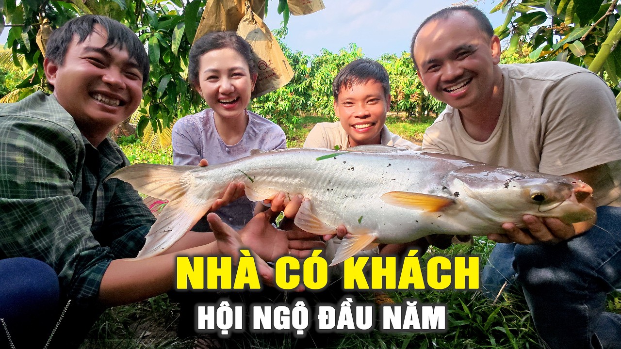 🔴 Tăng 2 - Đón Anh Trai Ghé Thăm Chòi - Chuyện Tình Bên Ao Cá Tra | Cẩm Hằng