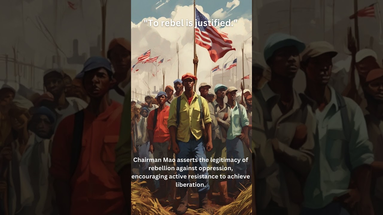31A - The Spirit of Justified Rebellion: Mao's Legacy in Modern Struggles