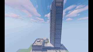 Minecraft Skyscraper build Timelapse