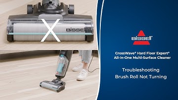 Troubleshooting Brush Roll Not Turning|CrossWave® Hard Floor Expert All-In-One Multi-Surface Cleaner