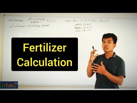 How to Compute Fertilizer and Nutrient Requirements of the Soil / (Part 1)