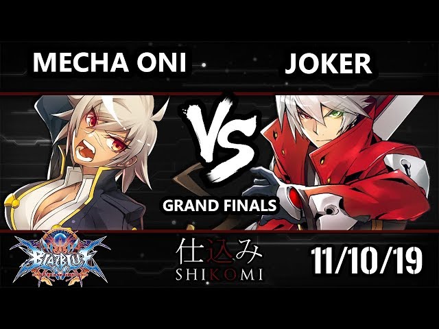 Shikomi BB:CF - Mecha Oni (Bullet) Vs. Joker (Ragna) BlazBlue: Central Fiction Grand Finals class=