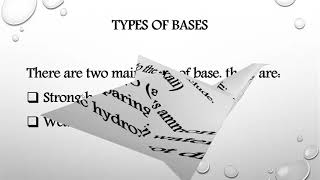 JSS3 BASIC SCIENCE ACID, BASE