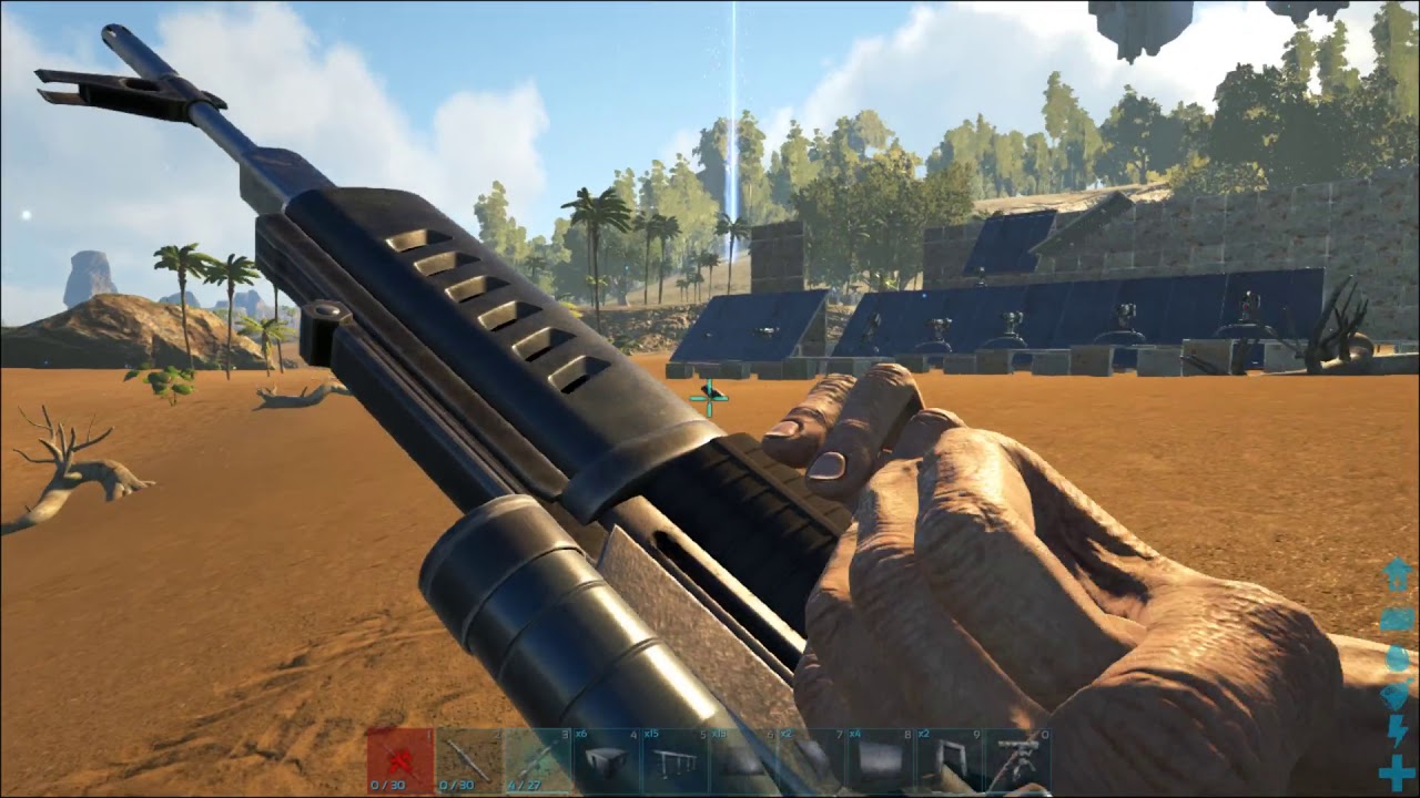 Gun That Shot Rockets CAN YOU SHOOT ROCKETS WITH A GUN IN ARK? - YouTube