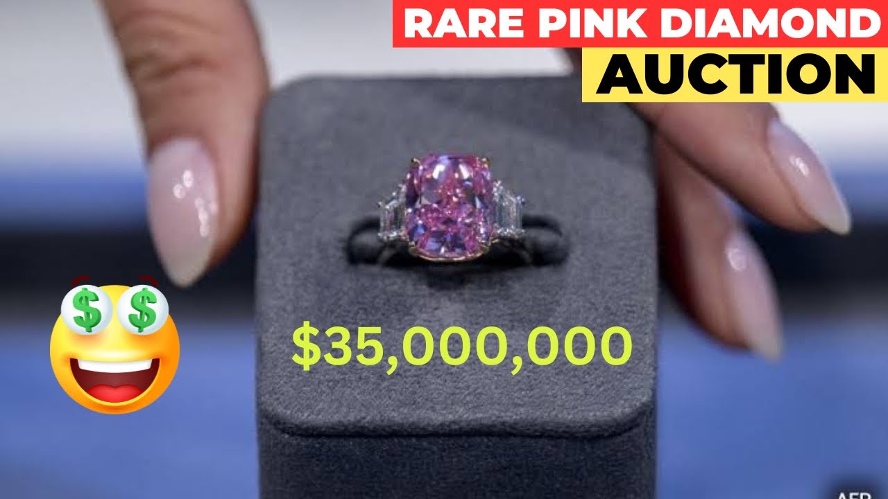 'Ultra-rare' pink diamond expected to sell for more than $35 million at auction