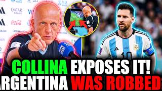 COLLINA DROPS A BOMBSHELL on Messi — Argentina vs Spain Referee Scandal ERUPTS!