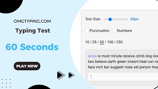 Free Typing Test | Check Your Speed Online in 60 Seconds screenshot 5