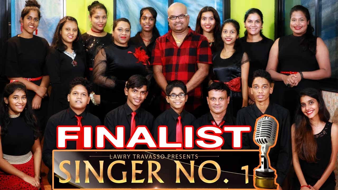 Goan Konkani Song LAWRY TRAVASSO sings along with the Top 19 Finalist out of 52 videos Goa Song 2020