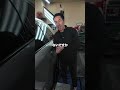 CX80ルーフサイドのヘコミを塗装しないデントリペアで修理