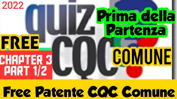 Cqc Comune Chapter 3 part 1/2 | Prima della Partenza Original Video