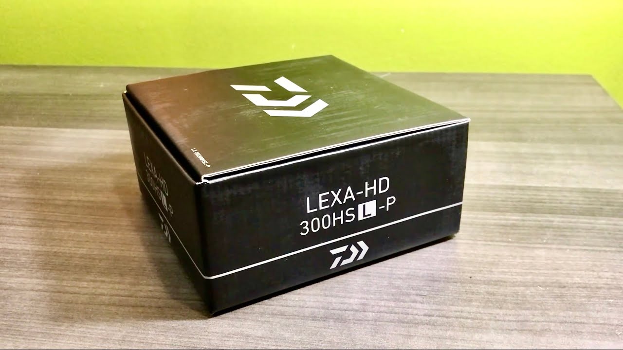 Daiwa Lexa HD 300 HSL-P First Impressions Fishing Reel Review! (New  Baitcasting Reel) 