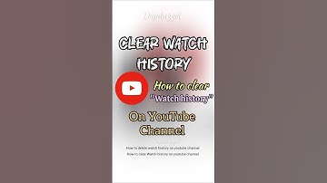 How To Clear Watch History In Youtube App From Android  #youtubetimeline #youtubeapp #tutorial