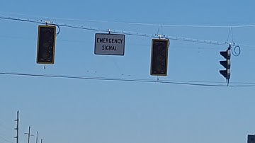 Econolite Button-Back Emergency Signals