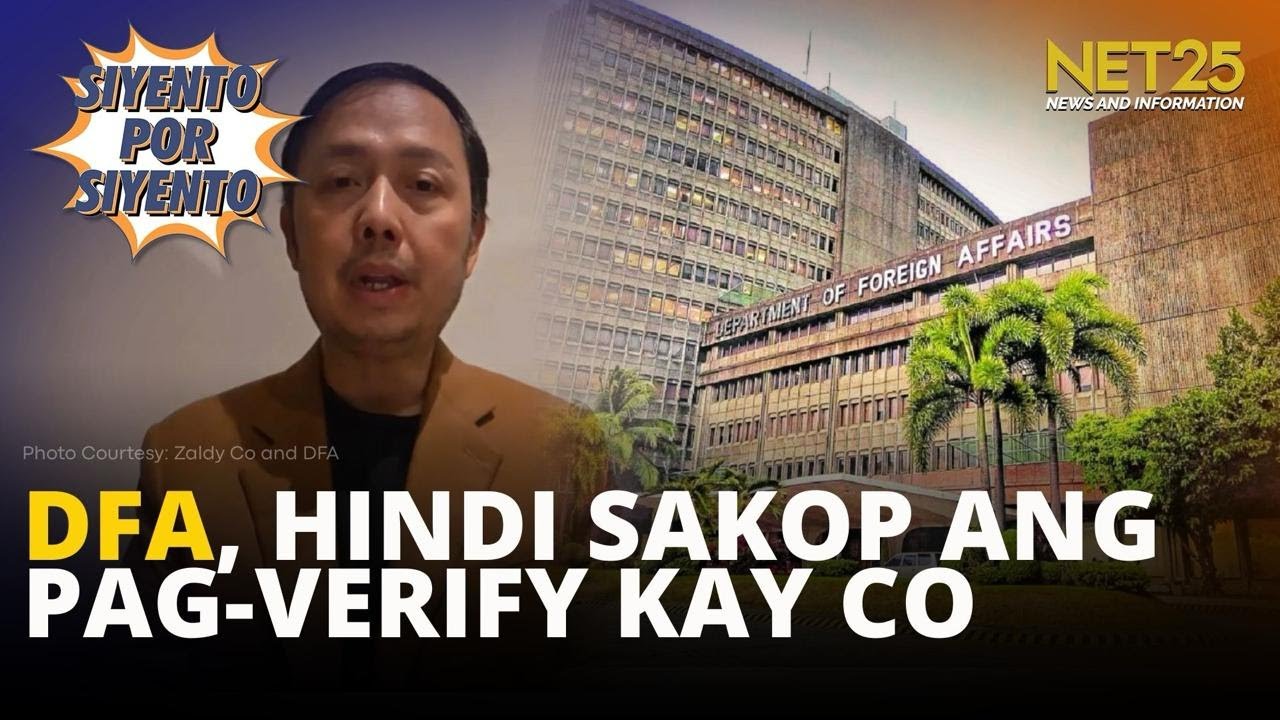 DFA, ipauubaya sa mga awtoridad ang pag-verify kung nasa Sweden si Zaldy Co
