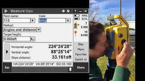 Trimble S Series quick DR with Trimble Access