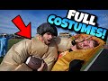 We Played Tackle Football in HALLOWEEN COSTUMES!!!
