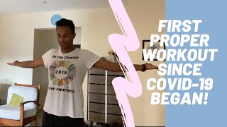 First proper workout since COVID19 began | My fitness journey | Follow-along workout routines screenshot 4